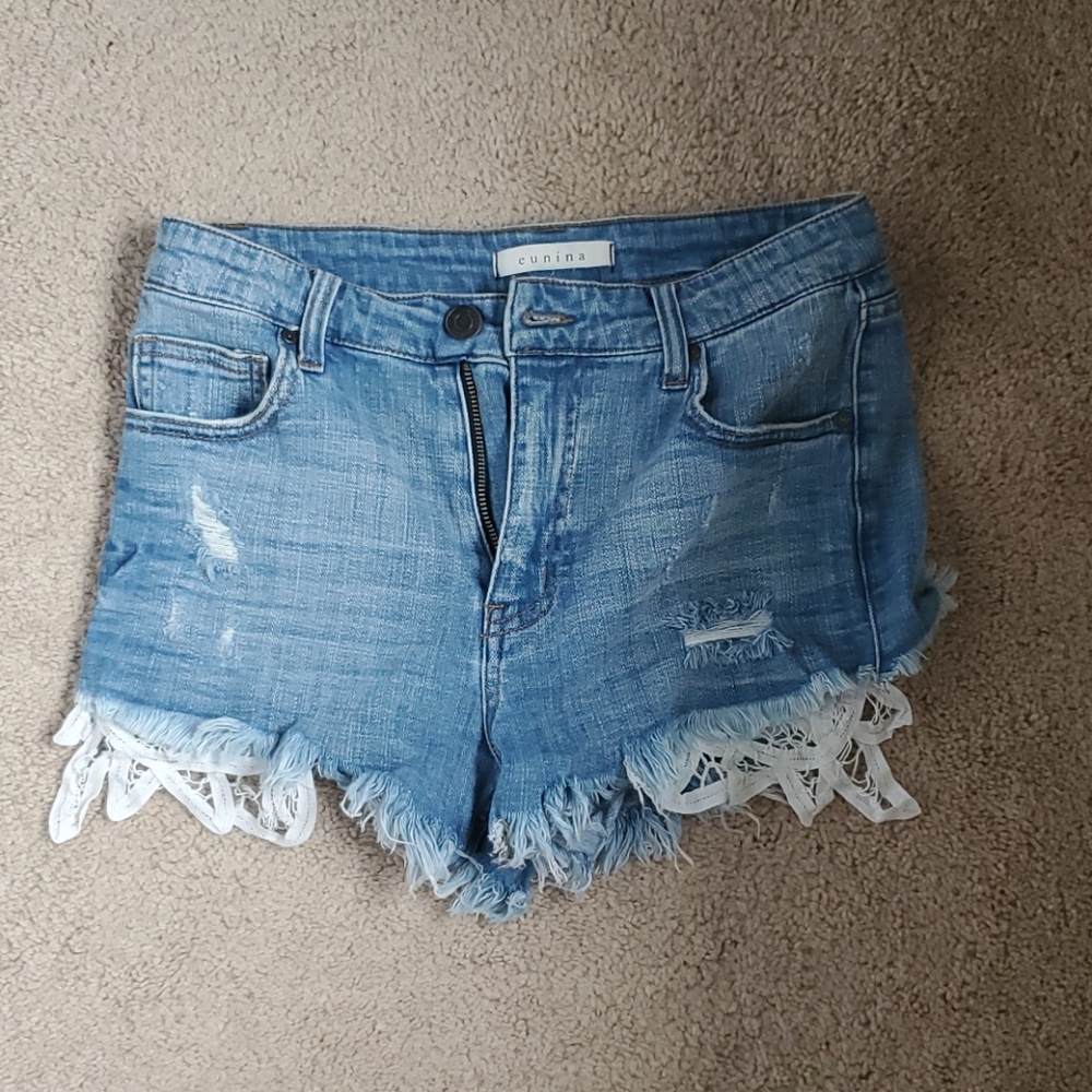 Dry Goods High rise jean shorts